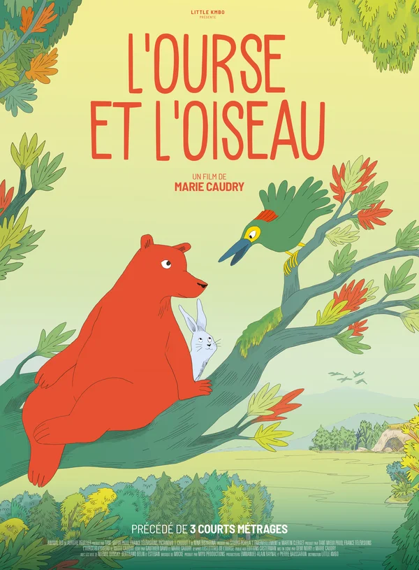 Petit ciné, petit déjeuner avec « L&rsquo;Ourse et l&rsquo;Oiseau » Dès 3 ans